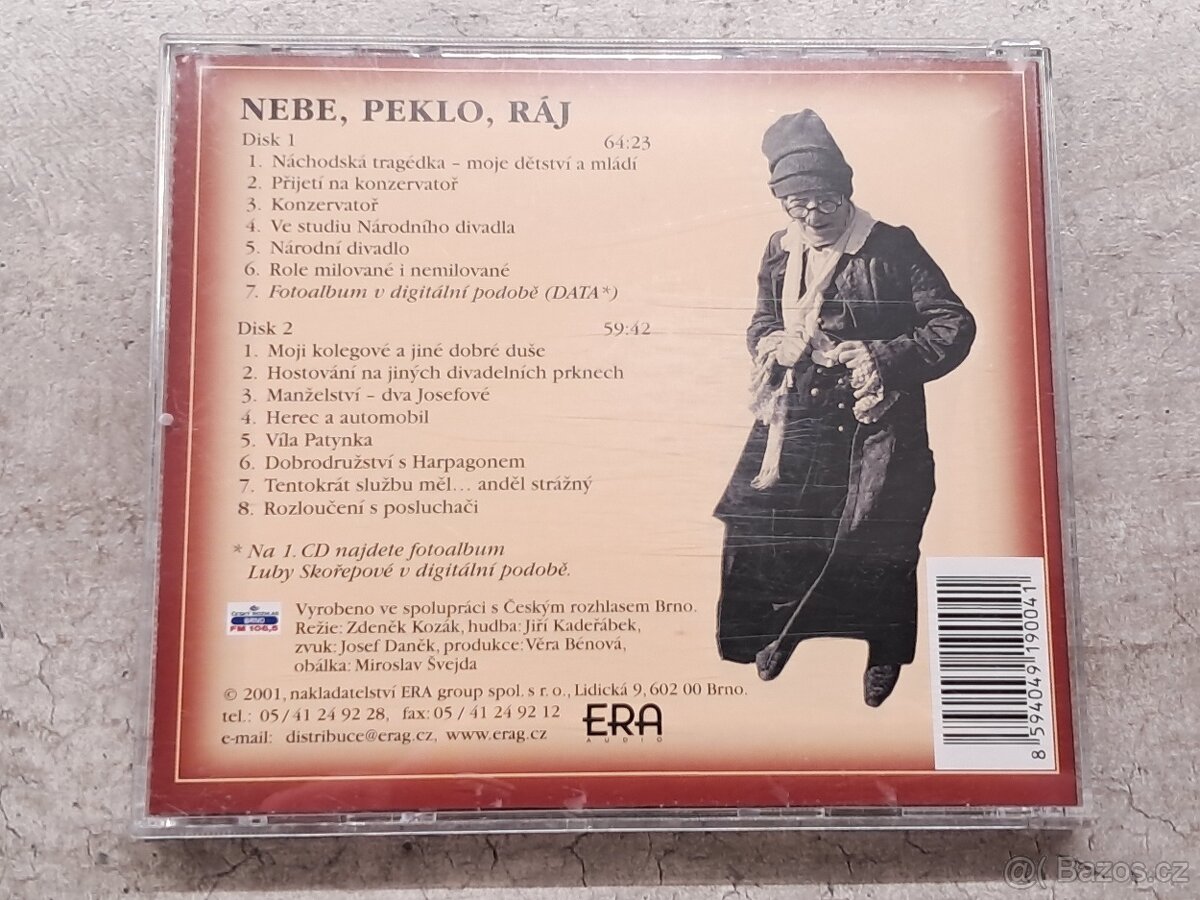 LUBA SKOŘEPOVÁ - NEBE, PEKLO, RÁJ (2CD) - 4