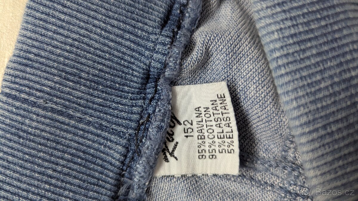 Prodám chlapecké teplákové džíny - 4