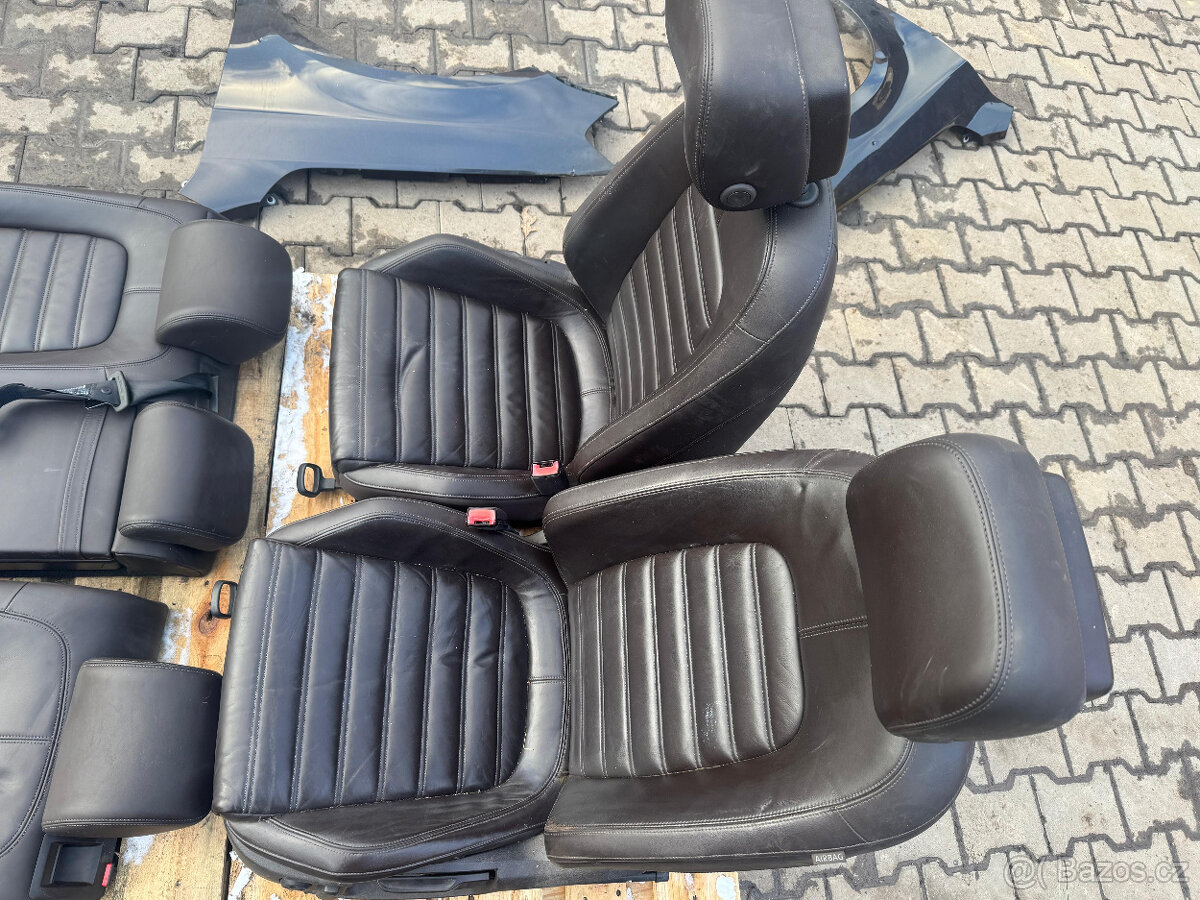 sedačky volkswagen passat B7 combi -kůže - 4