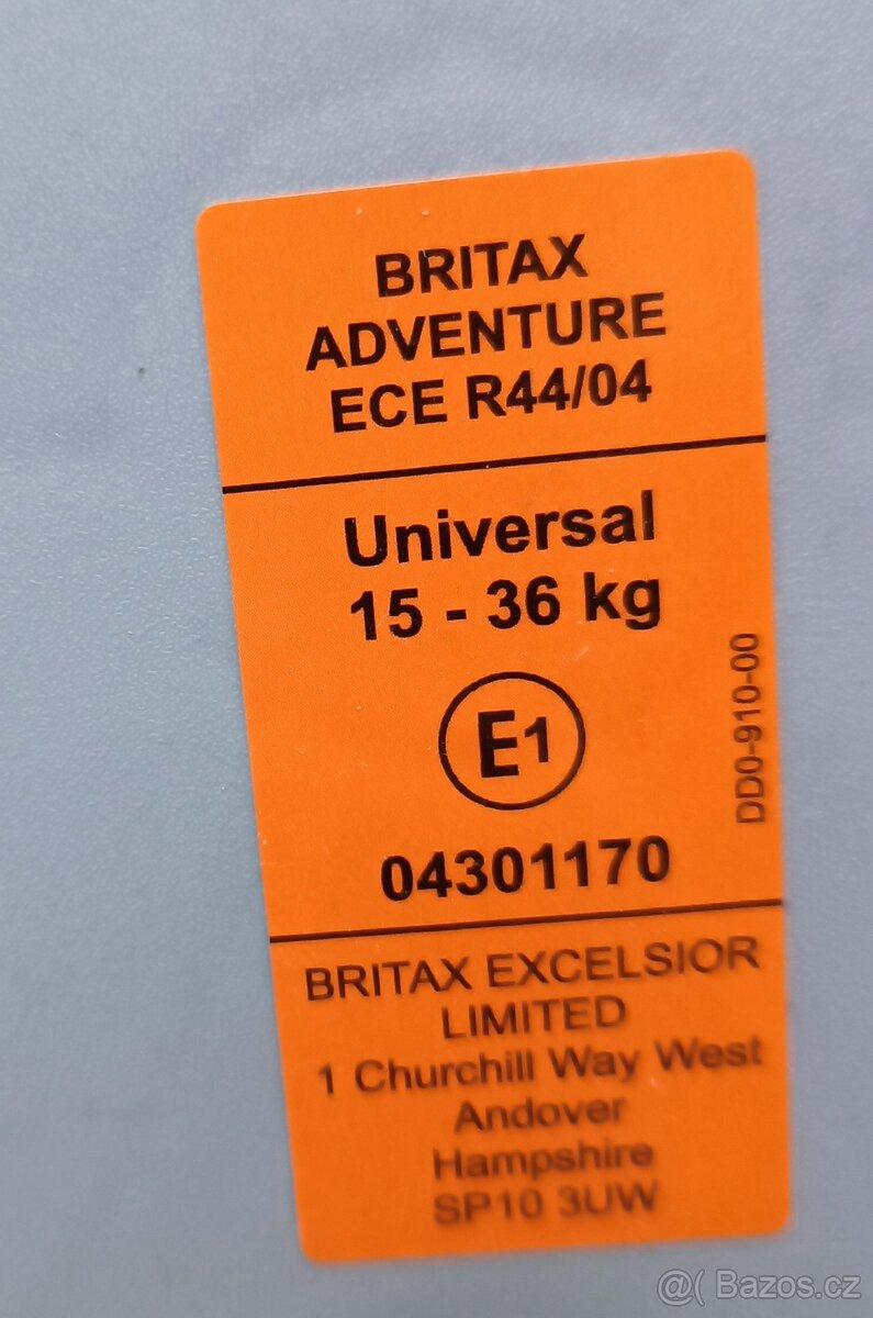 Prodám autosedačky Britax a Cybex - 4