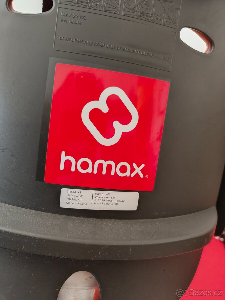 Cyklosedačka Hamax Siesta - 4