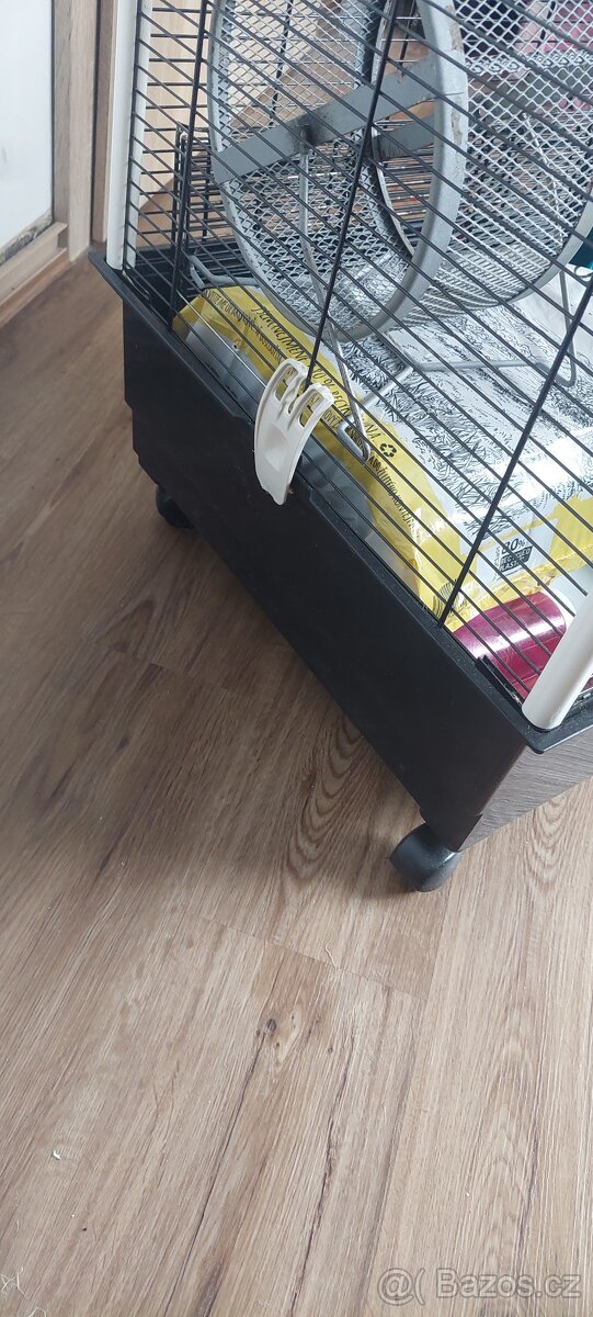 Klec pro papoušky nebo hlodavce + kompletní vybavení - 4
