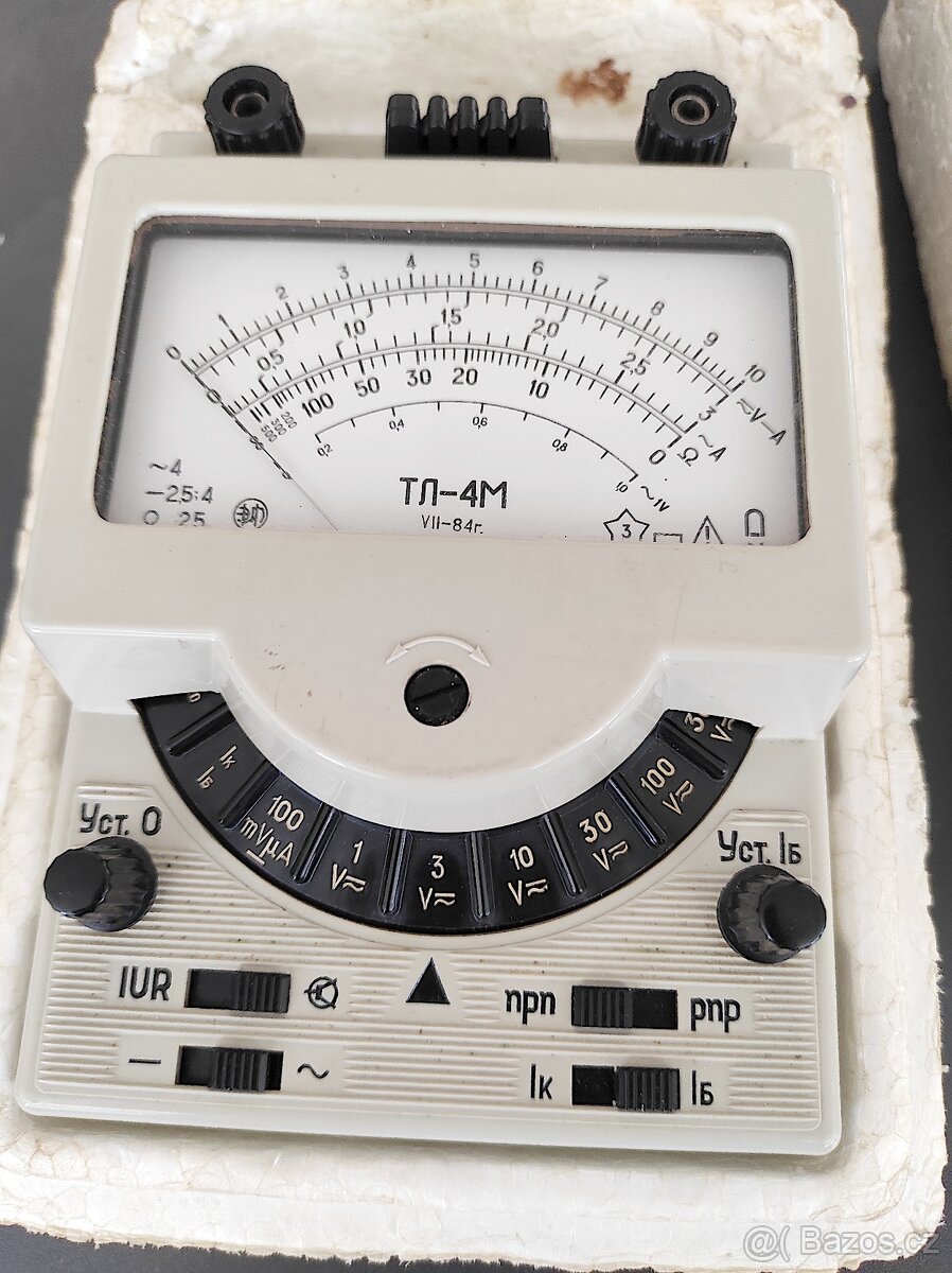 Sovětský multimetr Avomet TL-4M - 4