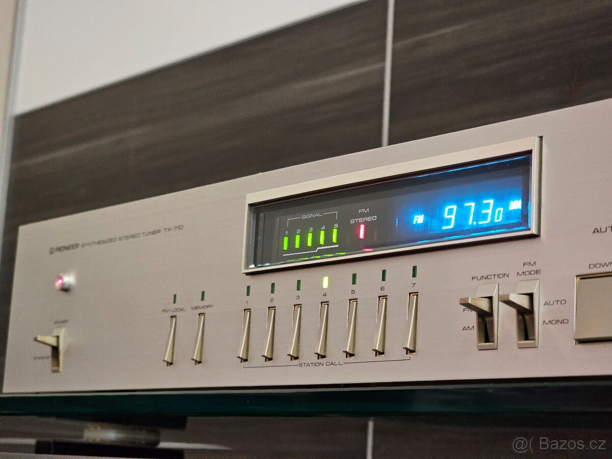 Pioneer TX-710 Tuner Blue Line - 4