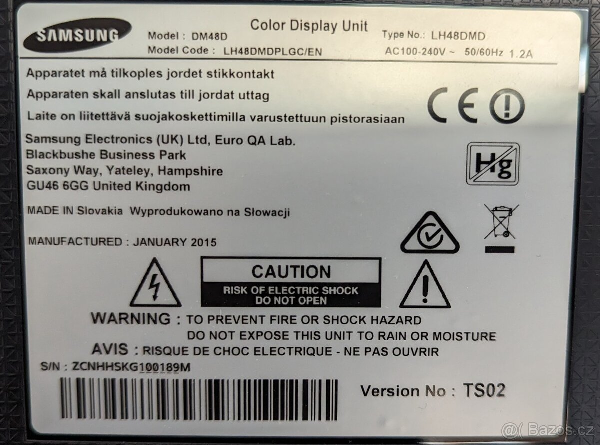 SAMSUNG DM48D Color Display-monitor - 4