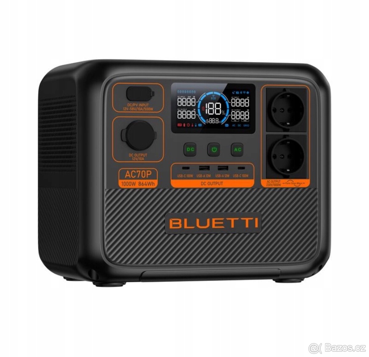 Bluetti Portable Power Station AC70P - 864Wh✅ - 4