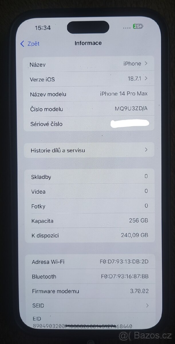 iPhone 14 PRO MAX, 256GB, NOVÁ BATERKA-kondice 100% - 4