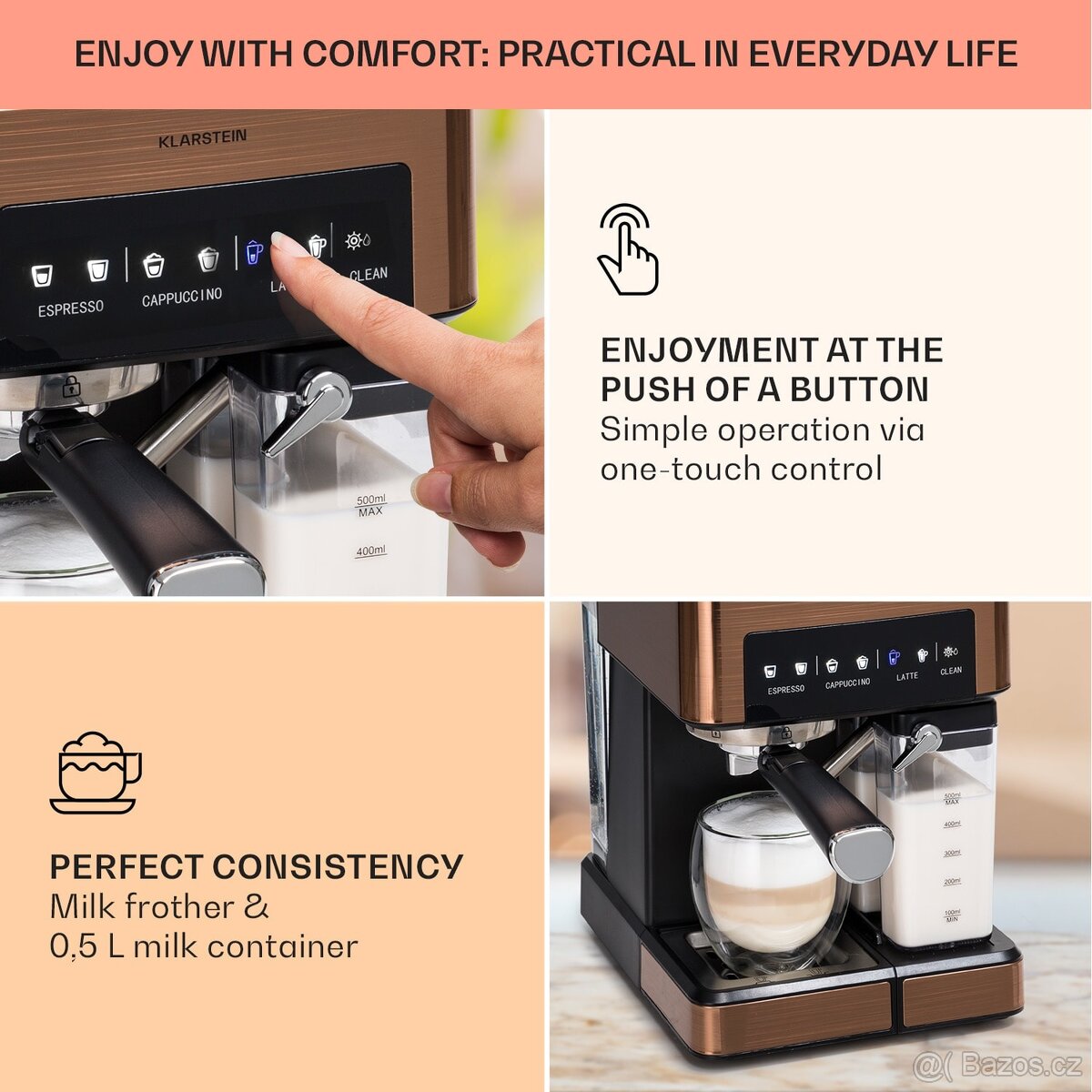 Kávovar Arabica Comfort s portafiltrem - 4