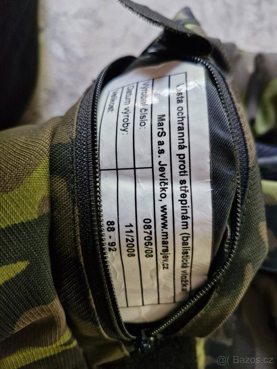 Balistická ochranná vesta - 4