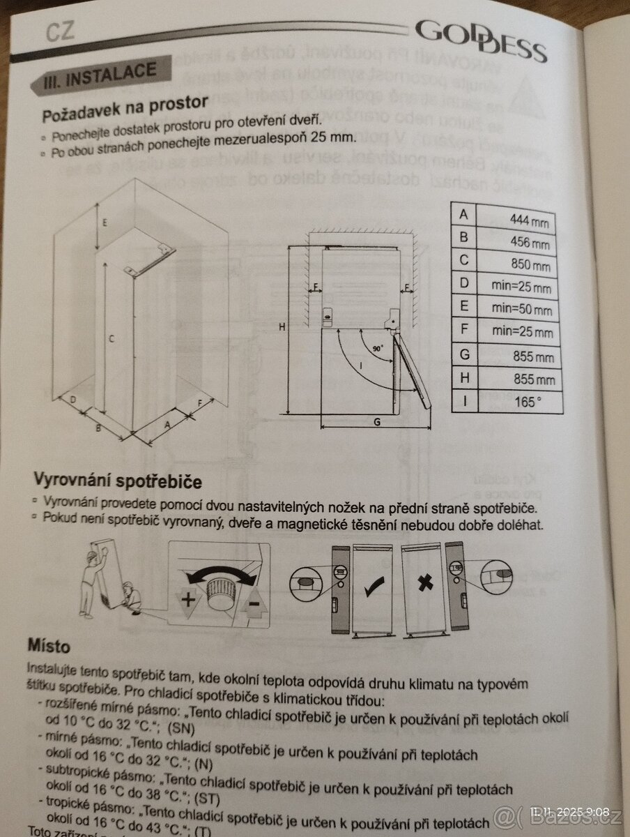 Prodám malou lednici - 4