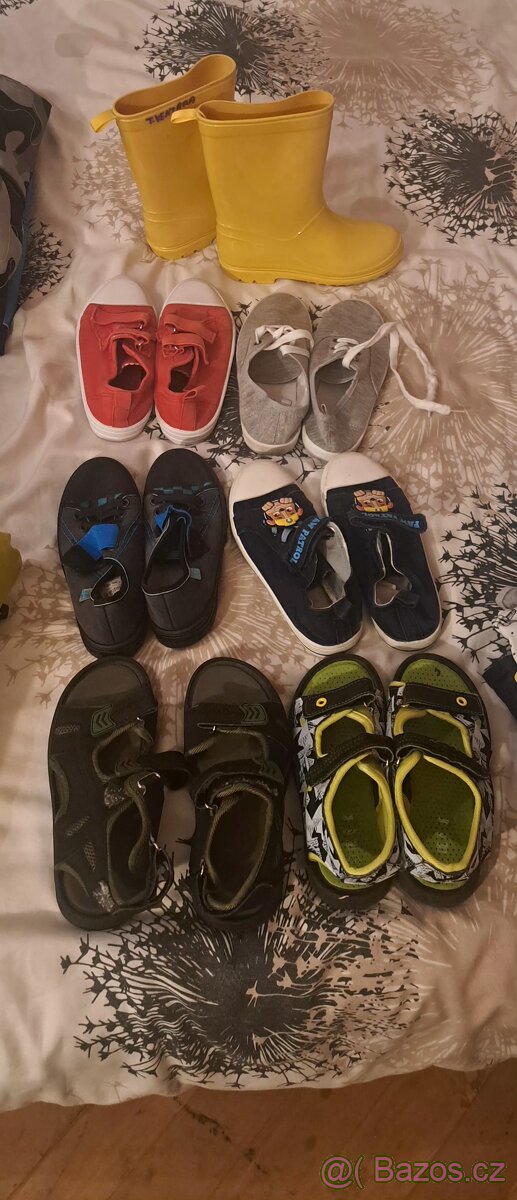 Balik oblečení kluk 122 az 128 něco 134 - 4