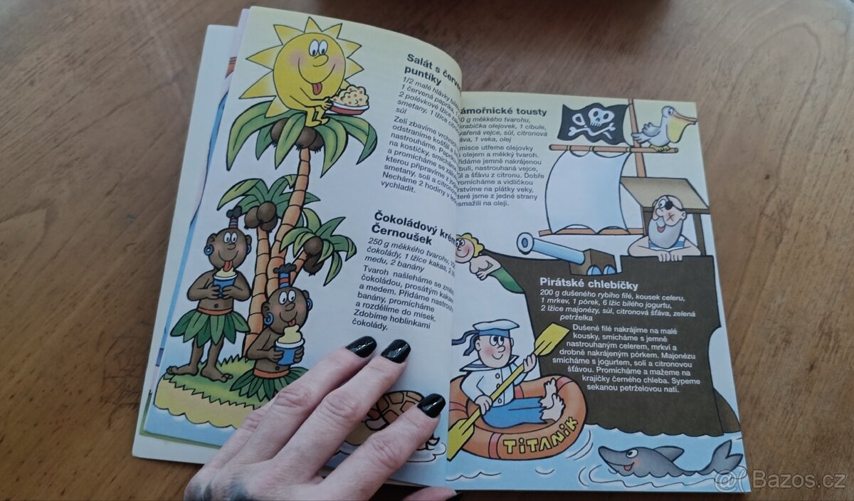 Čtyřlístek: Fifinčina dětská kuchařka rok 1999,Němeček - 4