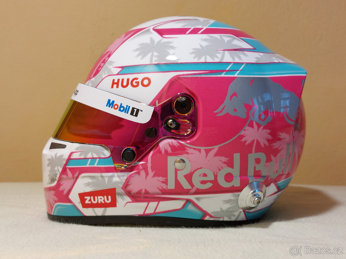 Liam Lawson Miami 2025 Racing Bulls VCARB F1 helma 1:2 - 4