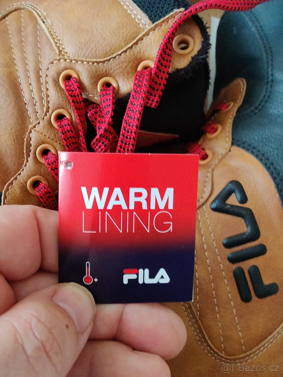 Zimní boty FILA vel:43, ADIDAS vel:43,5 - 4