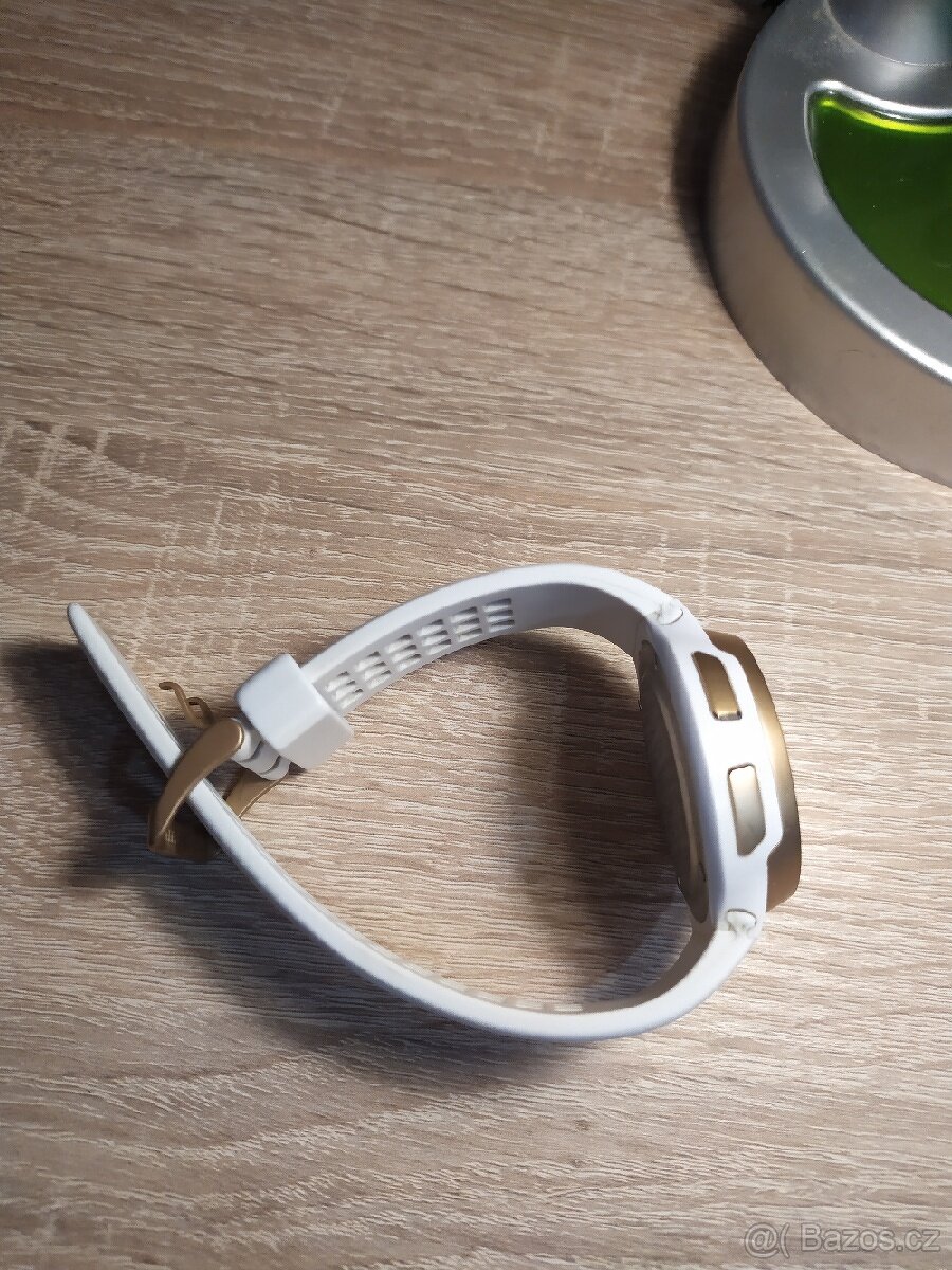 Pánské běžecké hodinky se stopkami W900 bílo-měděné - 4