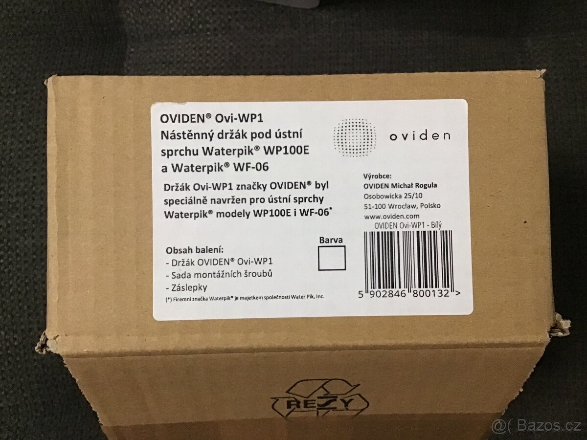 Waterpik Ultra WP100E + držák na zeď - 4