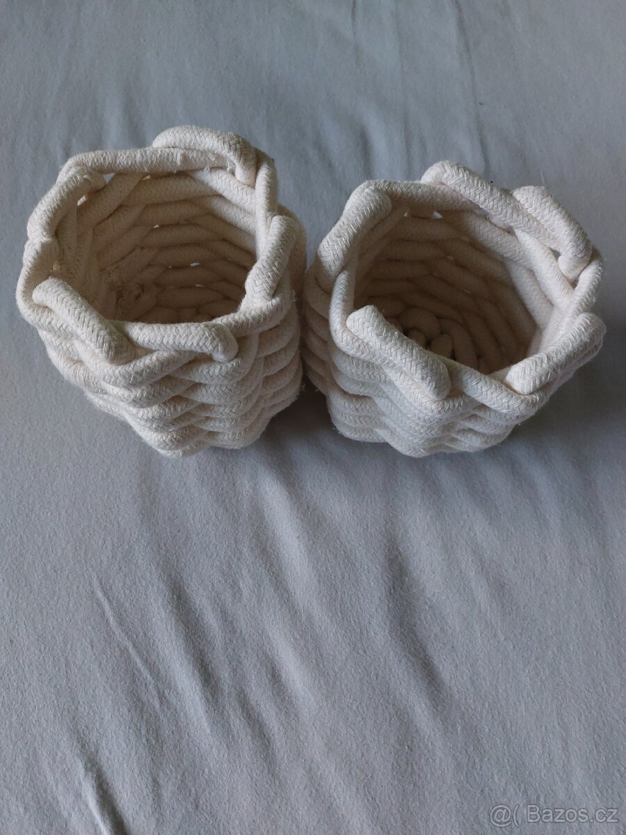 Kosiky dekorativni pletene - 4