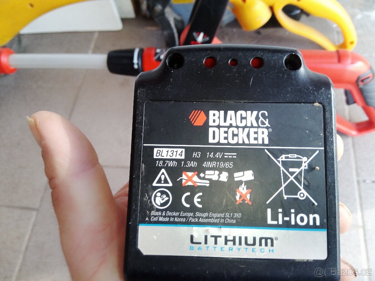 black decker strunová sekačka GLC1423L - 4