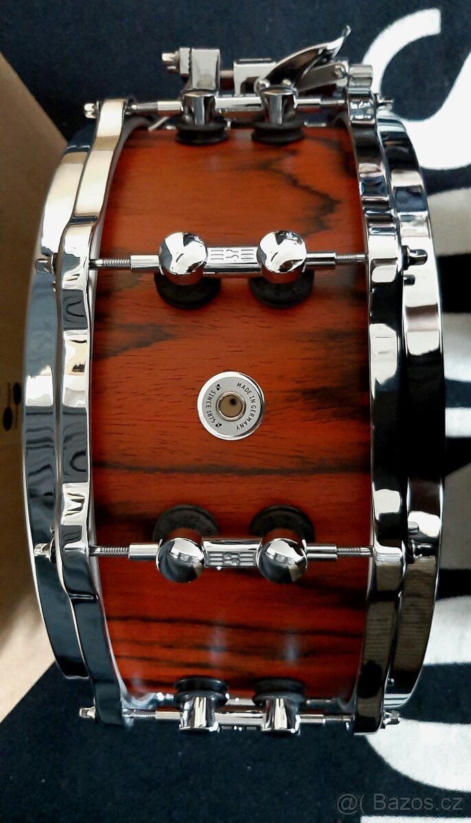 Prodám nový snare Sonor SQ2 Birch- 14x6" Fiery red - 4