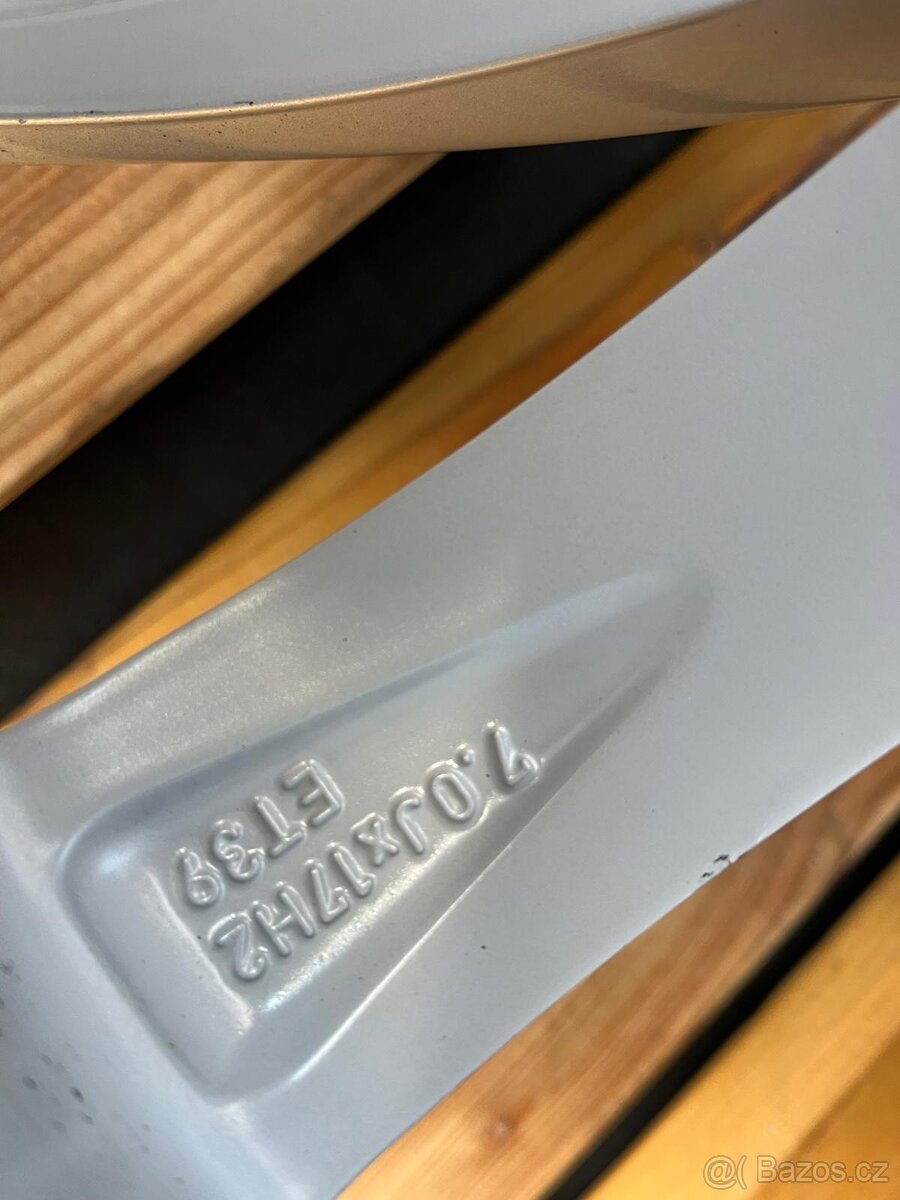 Alu originální kola VW Sharan Sydney 225/50 R17 5x112❄️ - 4