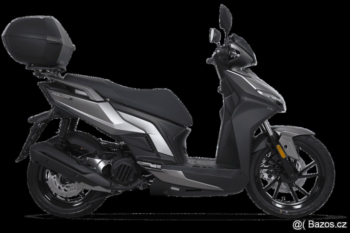 Kymco AGILITY S 125i CBS Final Edition Silver + Kufr Zdarma - 4