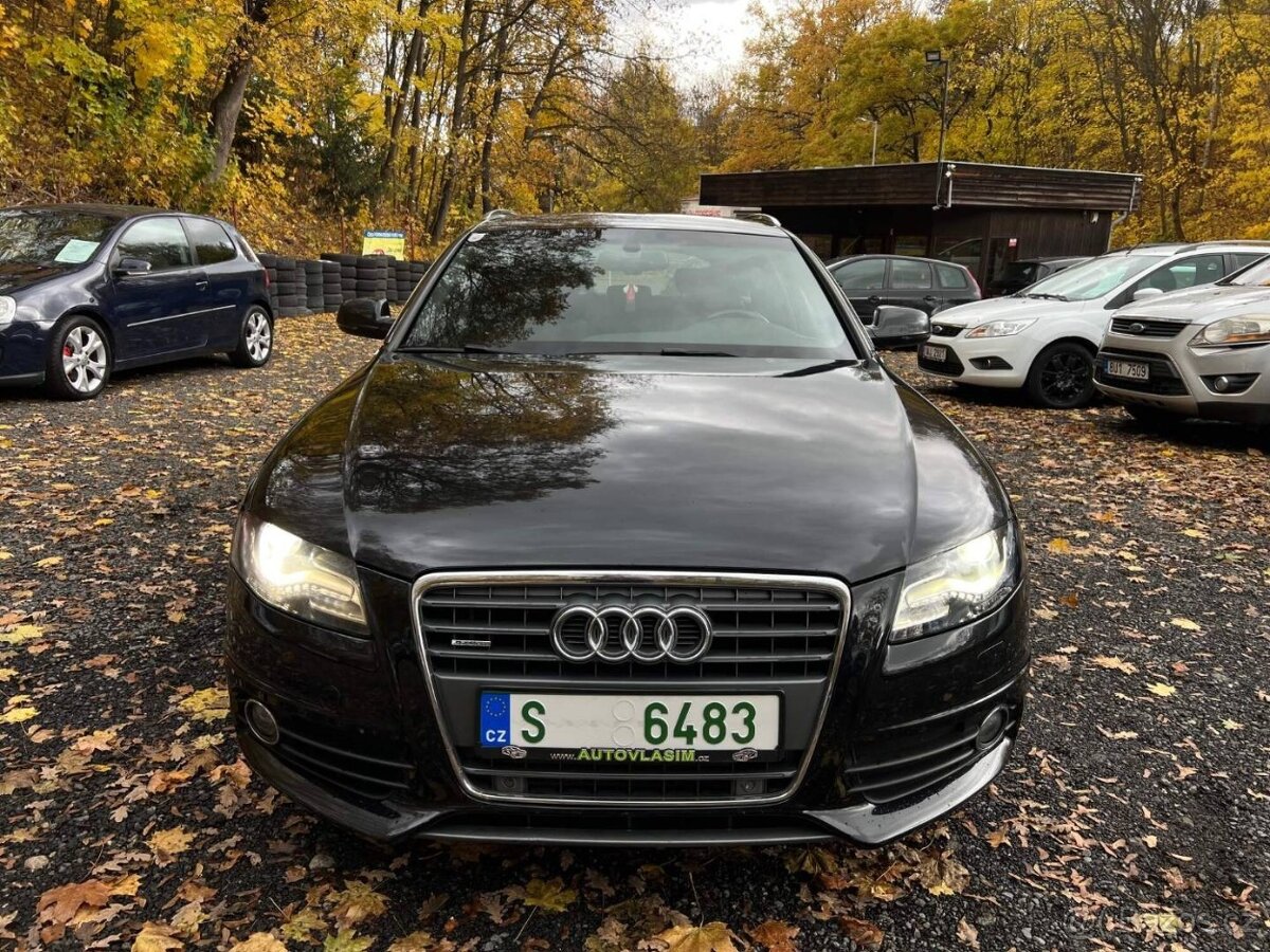 Audi A4 B8 Avant Quattro 2.0 TDI 105 kW 4x4 klima 3x S-line - 4