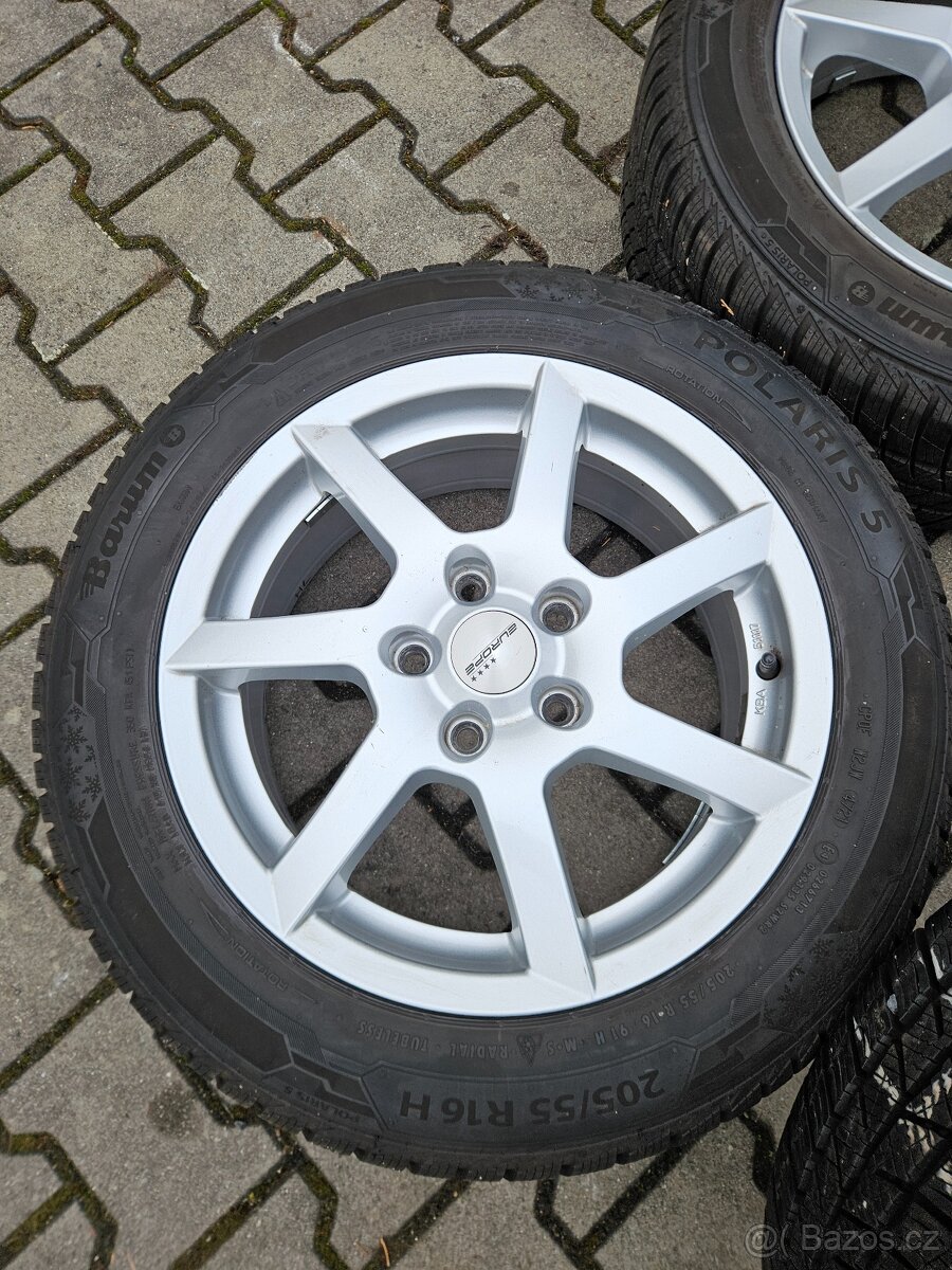 Alu kola 5x112 Zimní Barum 205/55/16 - Top - 4