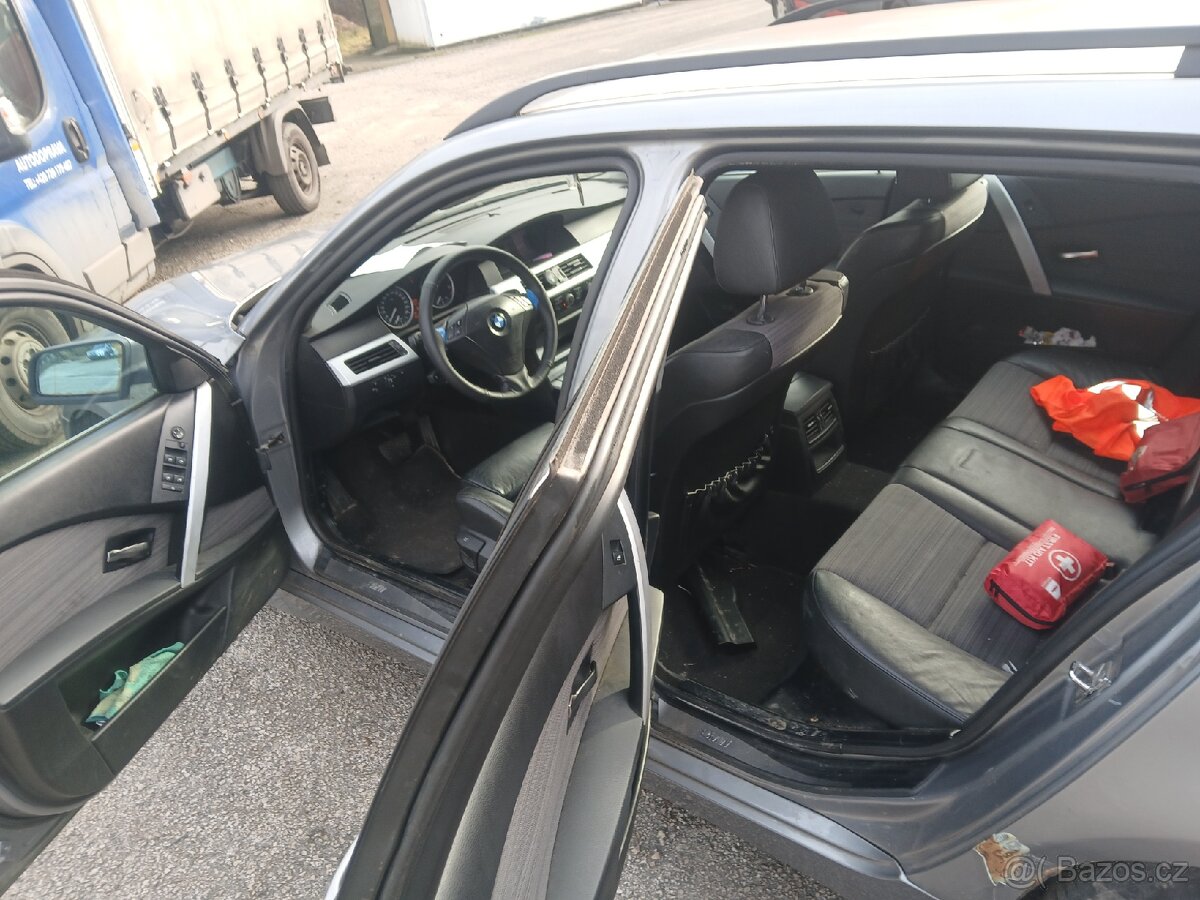 Bmw e61 525d 130kw m57 veškeré díly - 4