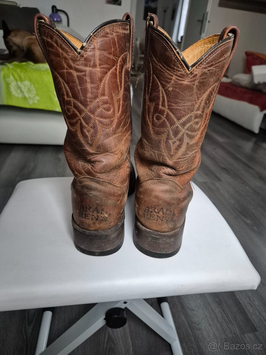 Westernové boty Brad Ren's - 4