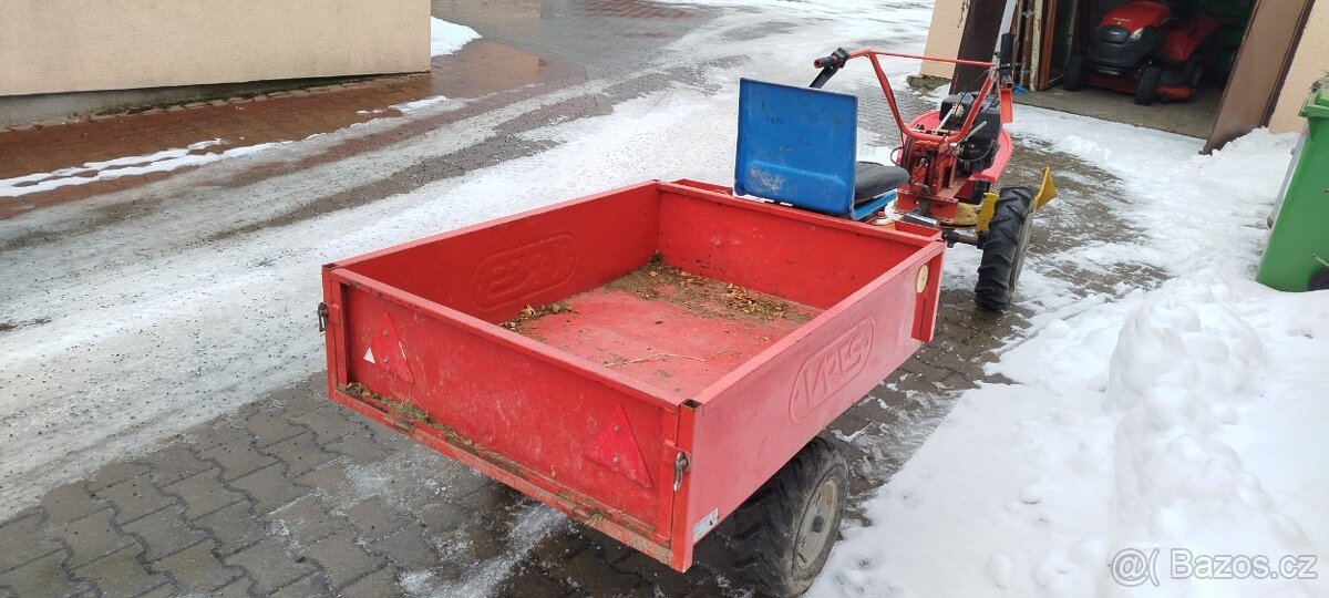 Fréza, vozík, bubnová sekačka - 4