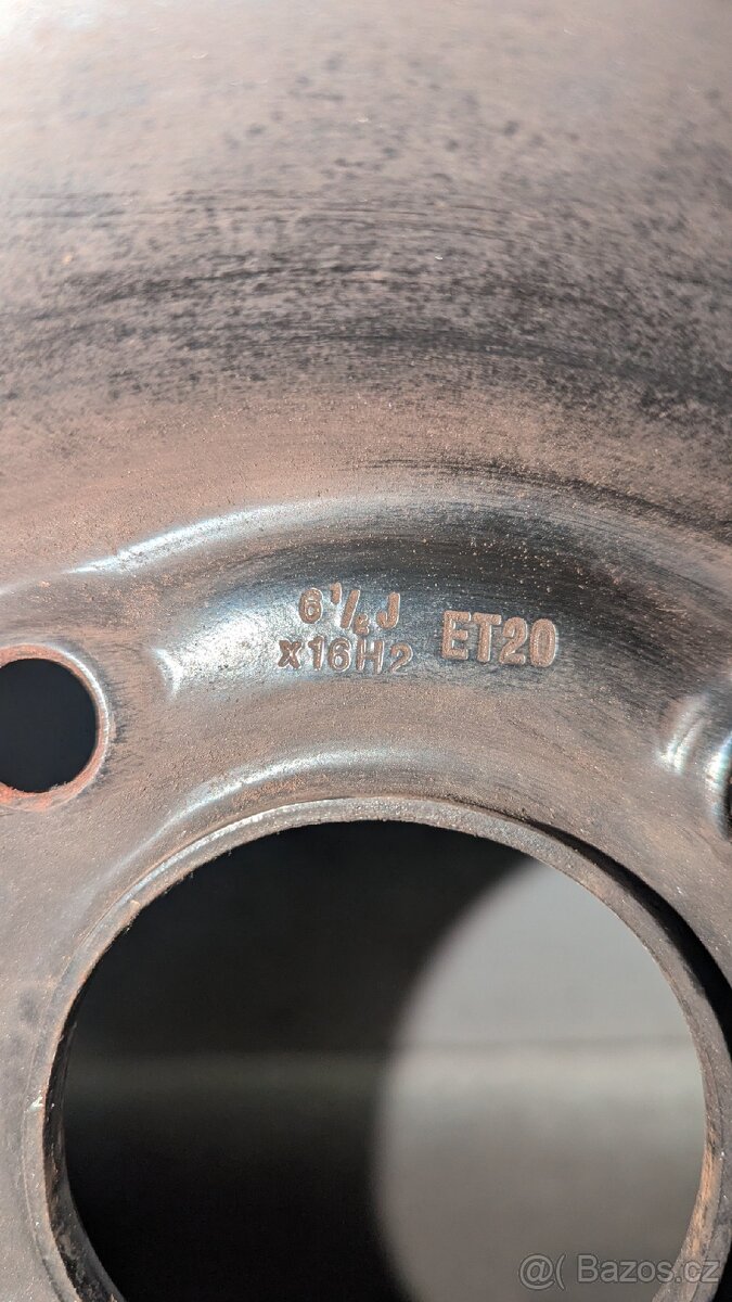 Plechový disky 4x100 6.5Jx16 ET20 - 4