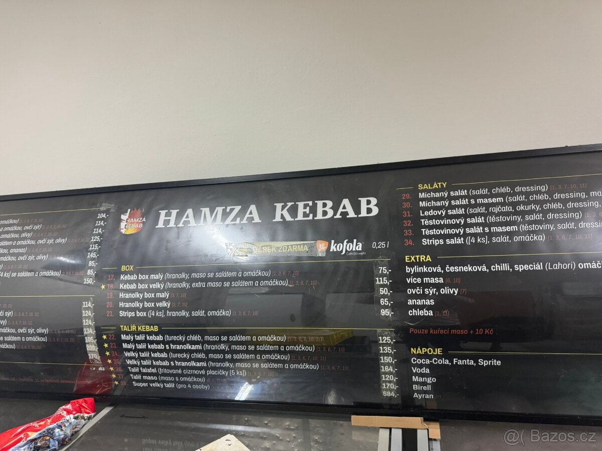 Electricity reklama/Menu board - 4