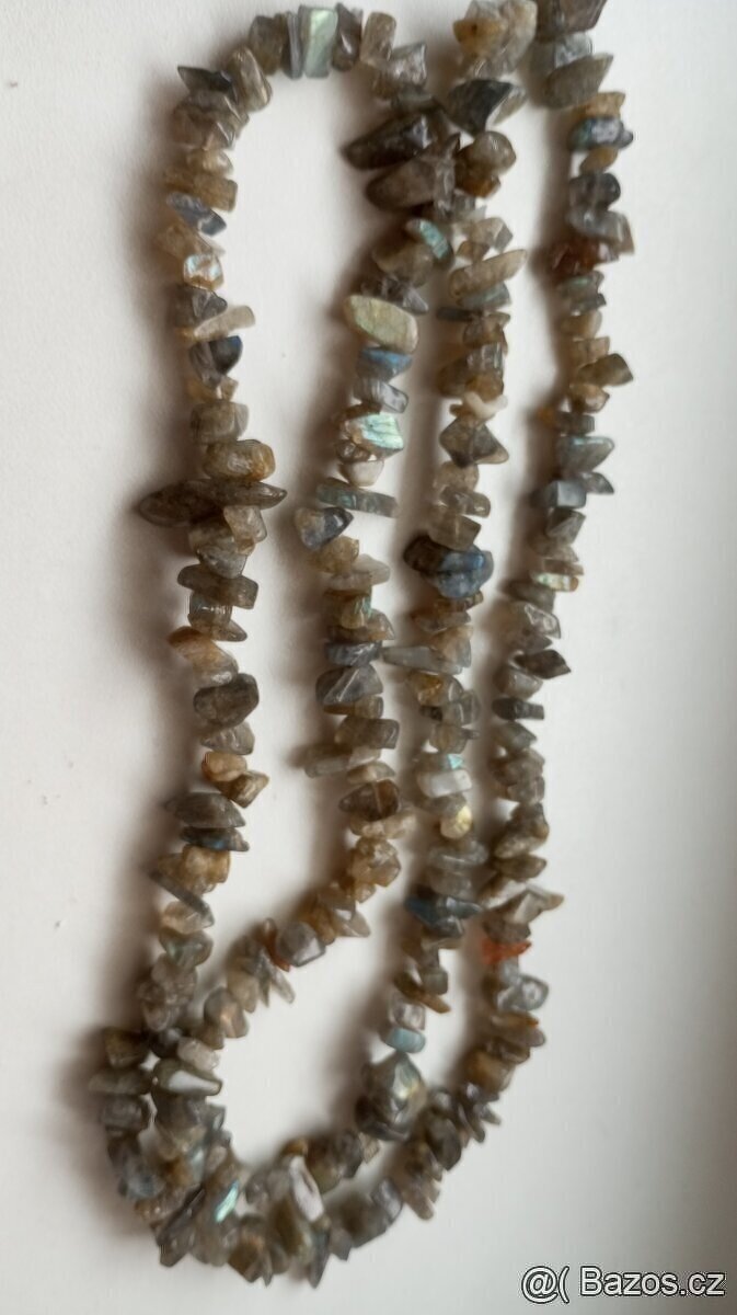 náhrdelník s labradoritem - 4