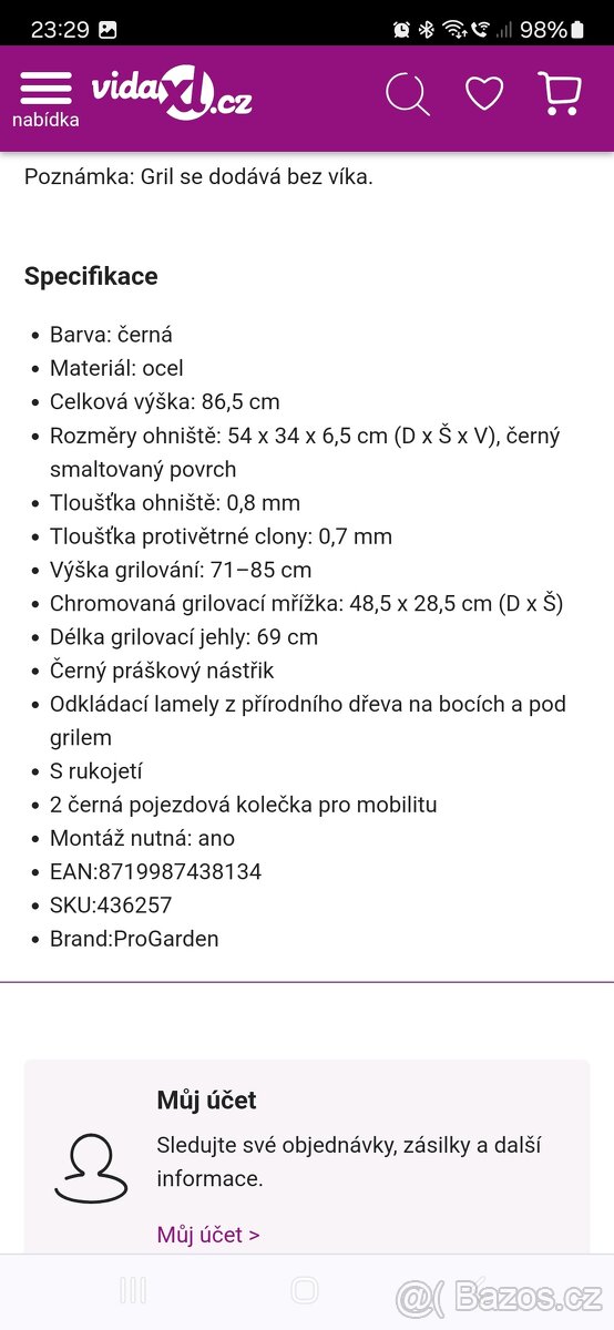 Zahradní gril - 4