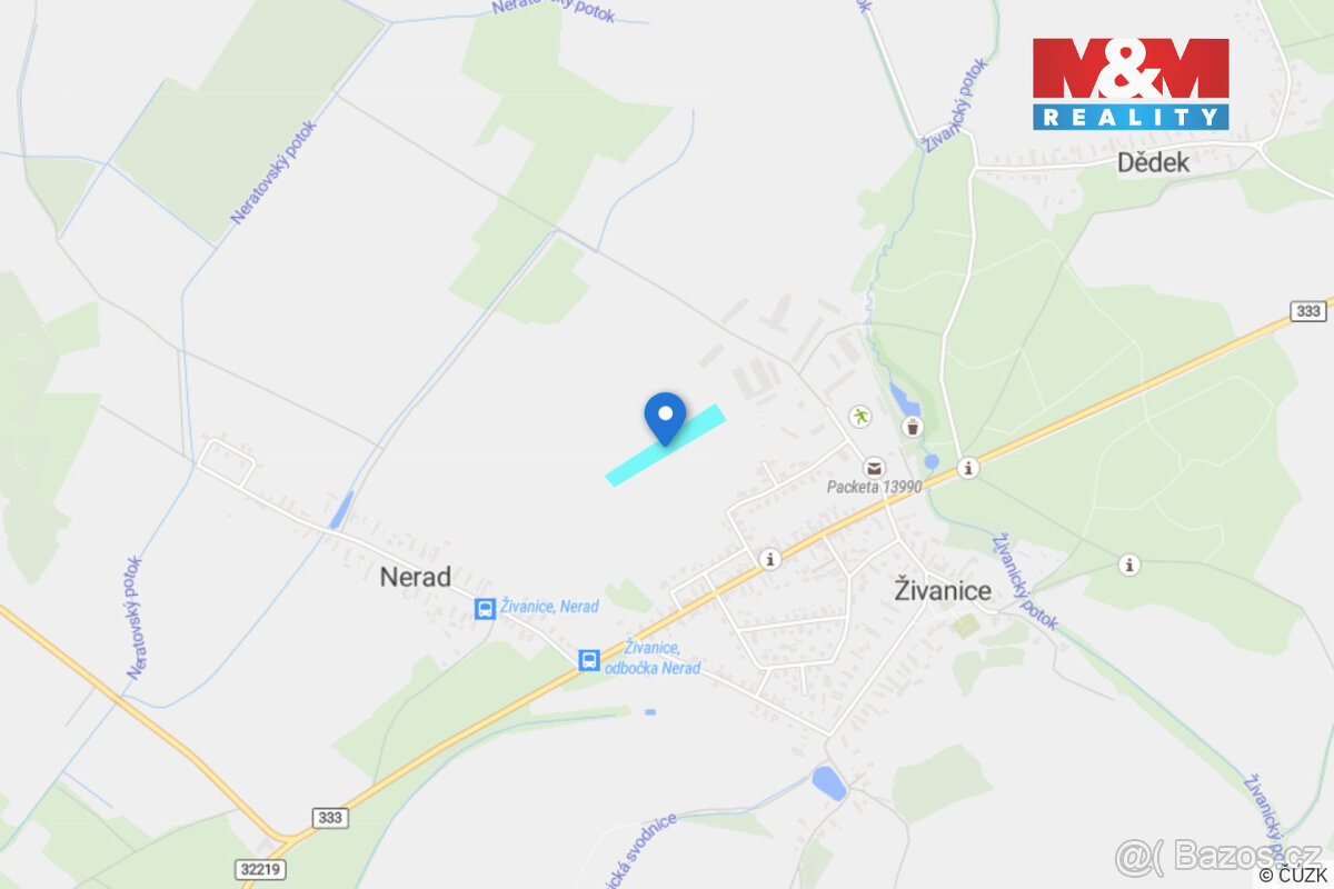Prodej pole, 10922 m², Živanice - 4