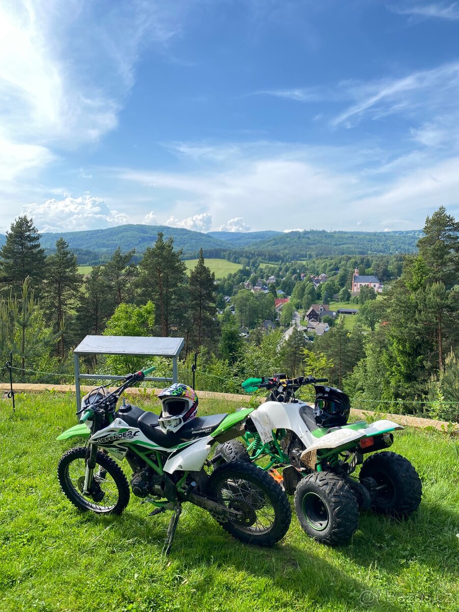 Čtyřkolka minirocket 125ccm
