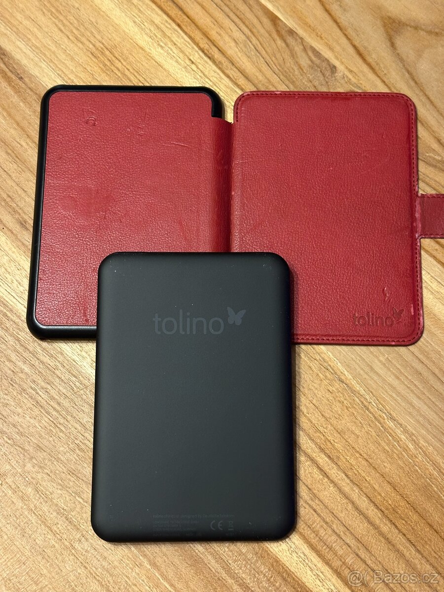 Čtečka knih Tolino Shine 2 HD 2GB černá WiFi + obal - 4