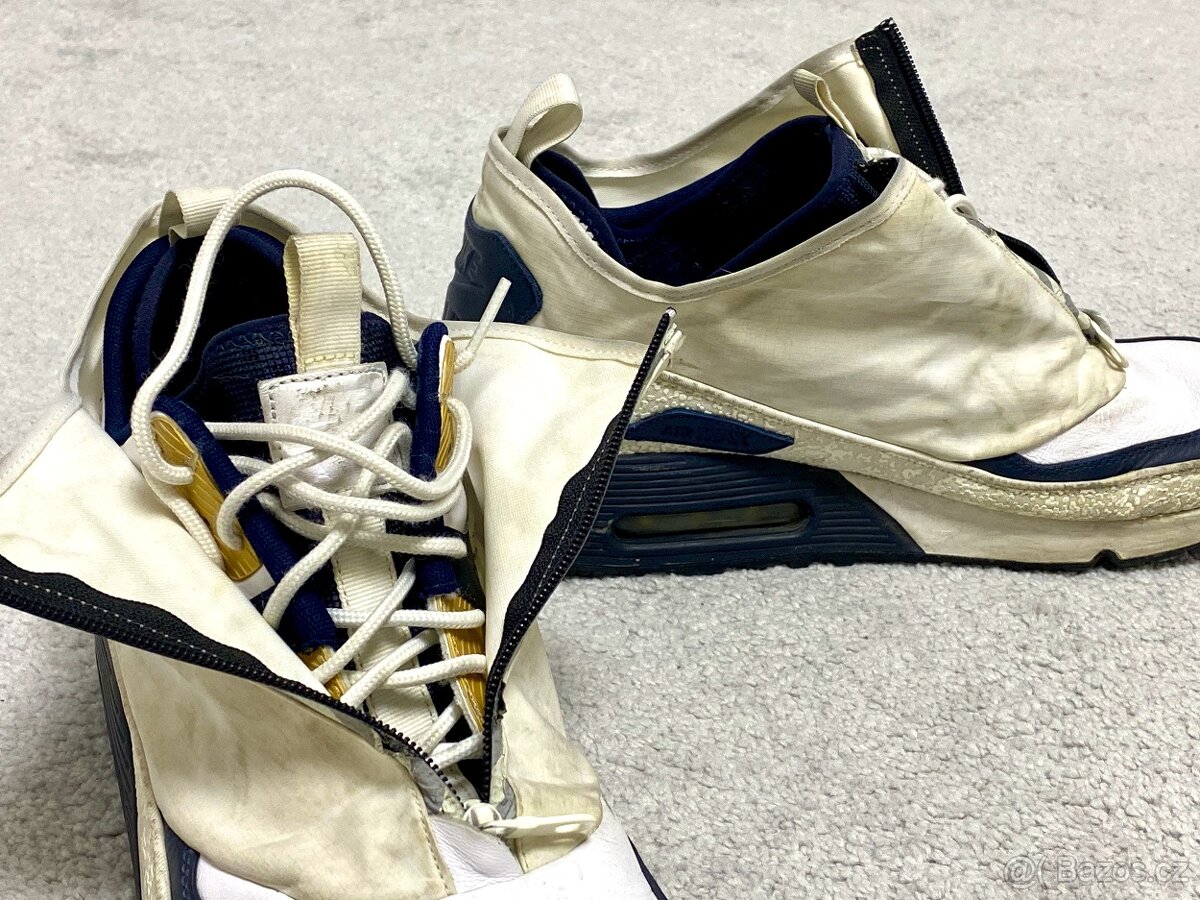 Nike Air Max 90 Utility White/ White-Metallic Gold - 4