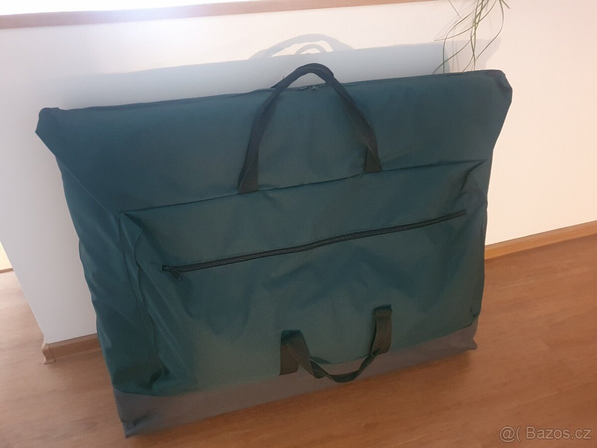 Masážní stůl dřevěný skládací - 4