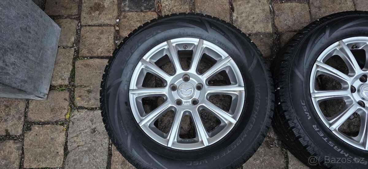 Disky Mazda 17" - 7x17, 5x114,3 zimní pneu 235/65/17 - pošl - 4