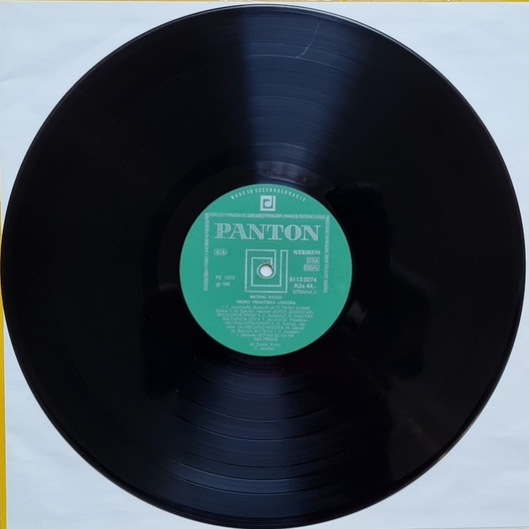 Michal David, Kroky Františka Janečka - 1982 VG LP , VYPRANÁ - 4