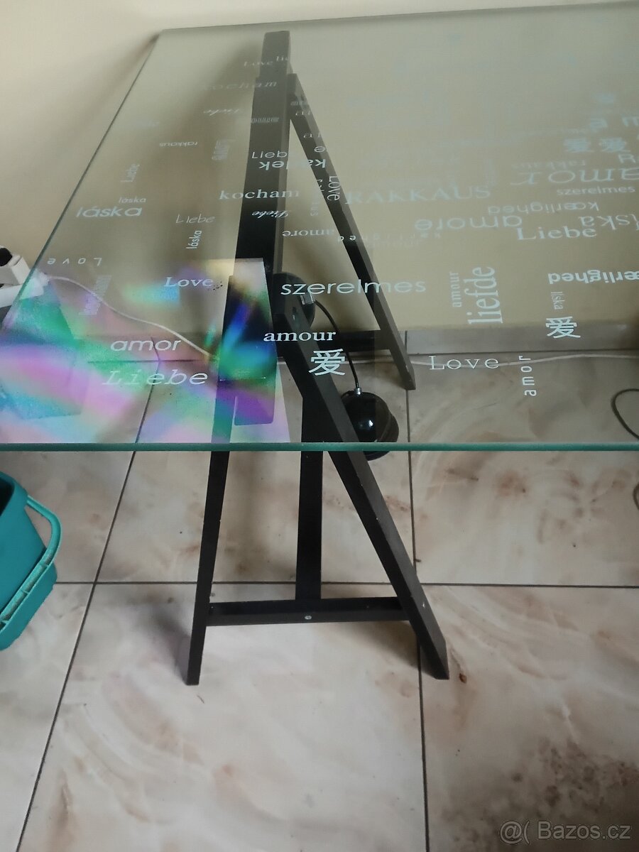 Pracovní, jídelní stůl LÁSKA IKEA - 4