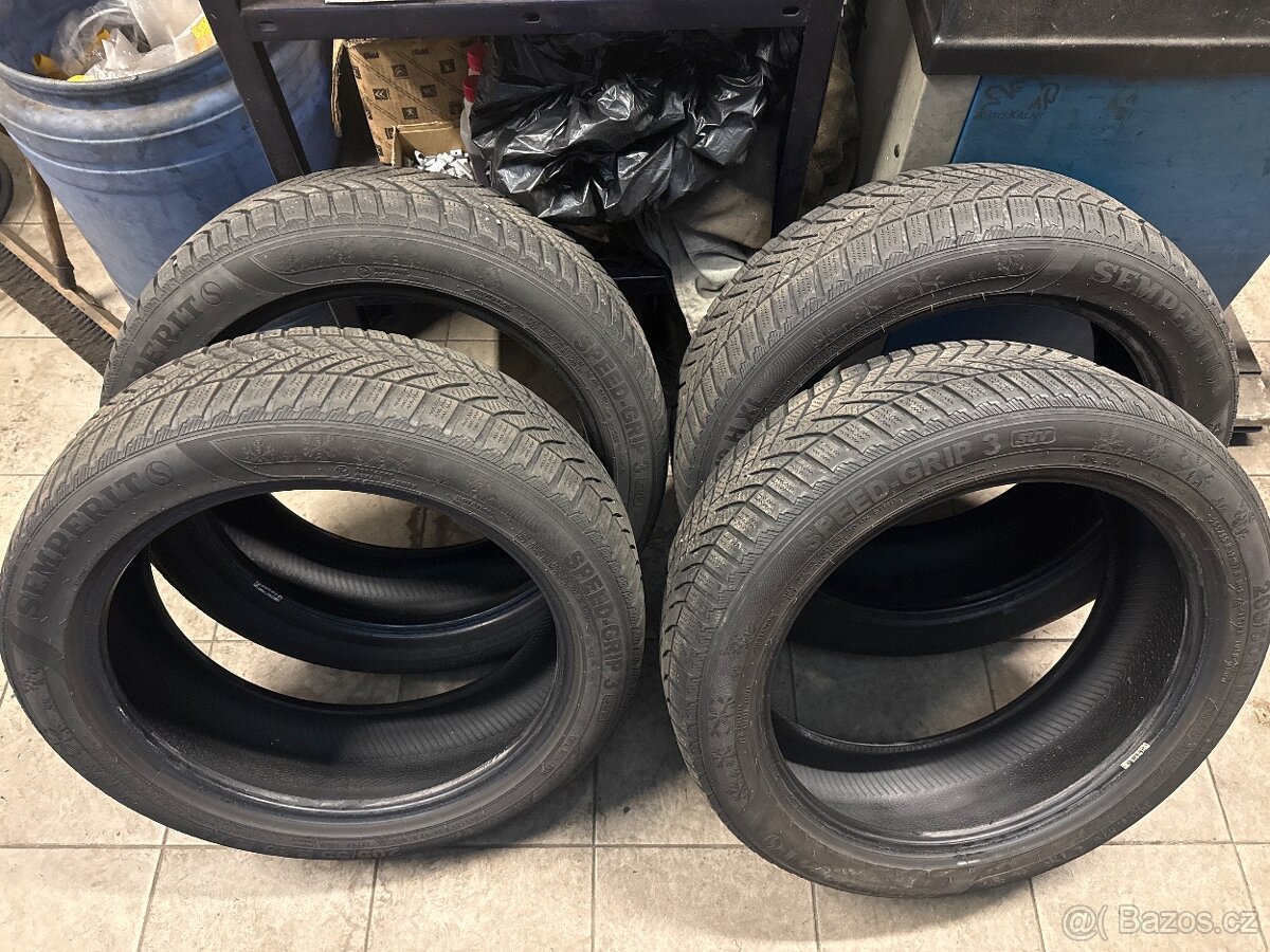 Prodám 205 55 r19 semperit speed-grip 3 - 4