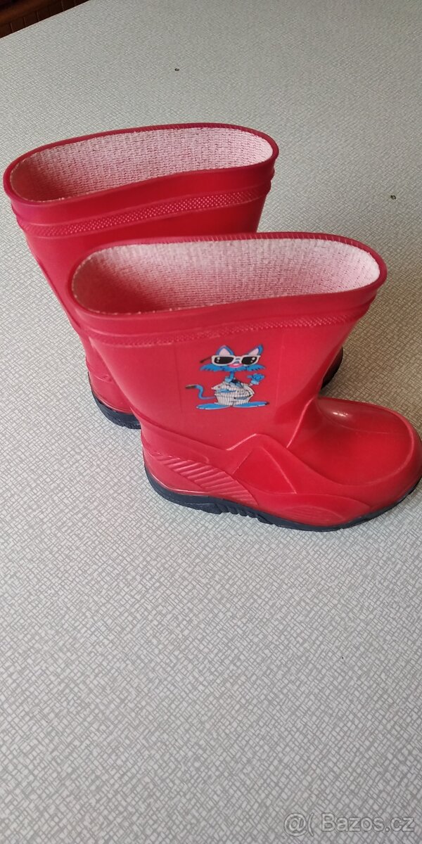 Dětské zimní boty, v23-31; gumáky v23, botasky, tenisky - 4