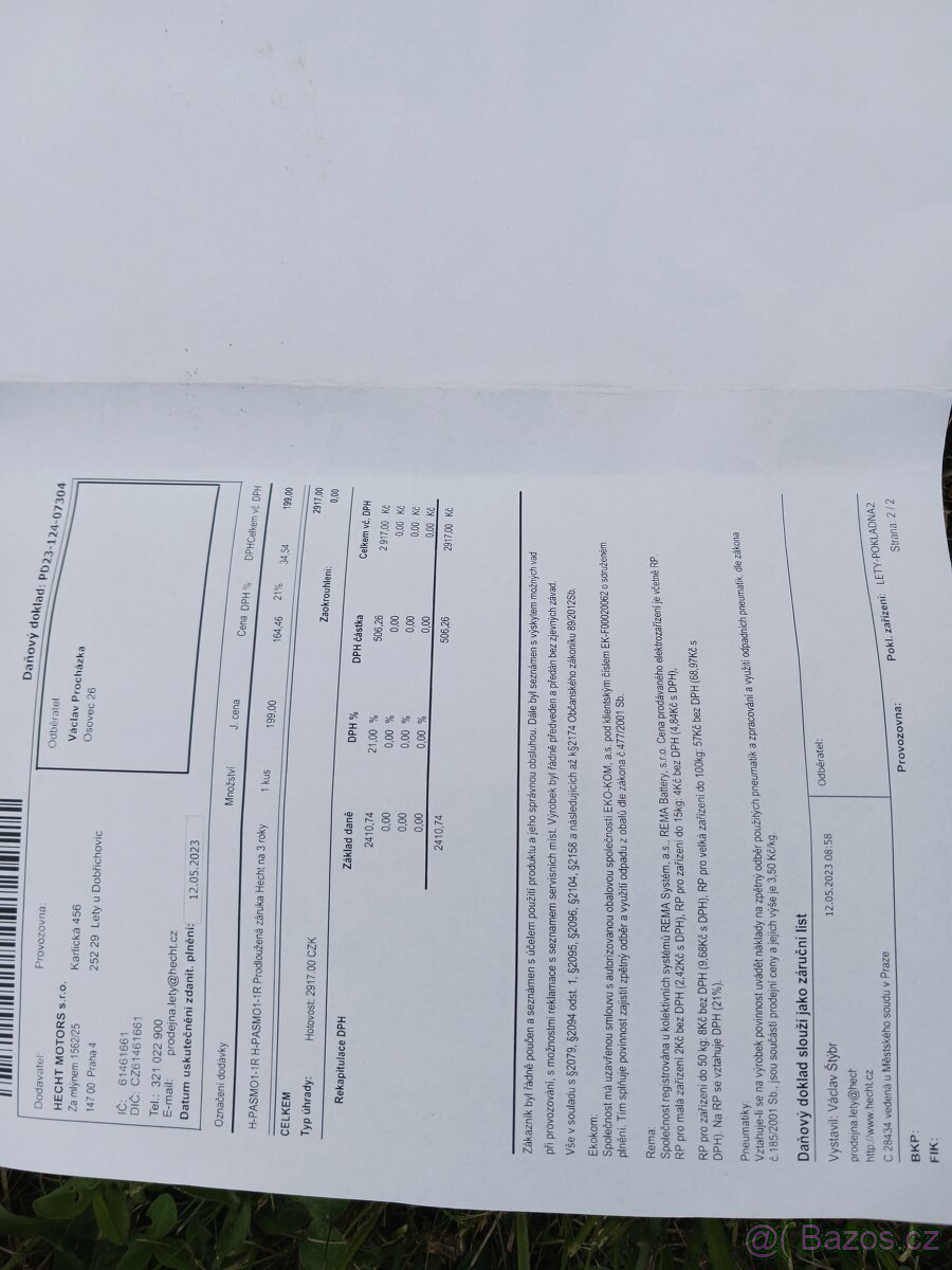 Vyžínač Hecht - 4