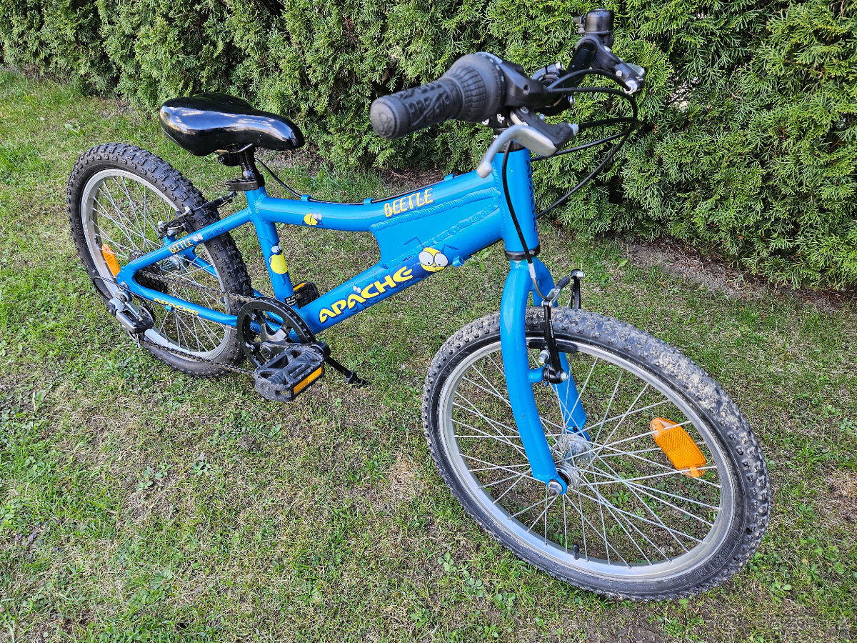 Dětské 20" horské hliníkové kolo APACHE, rám 11" od 110 cm - 4