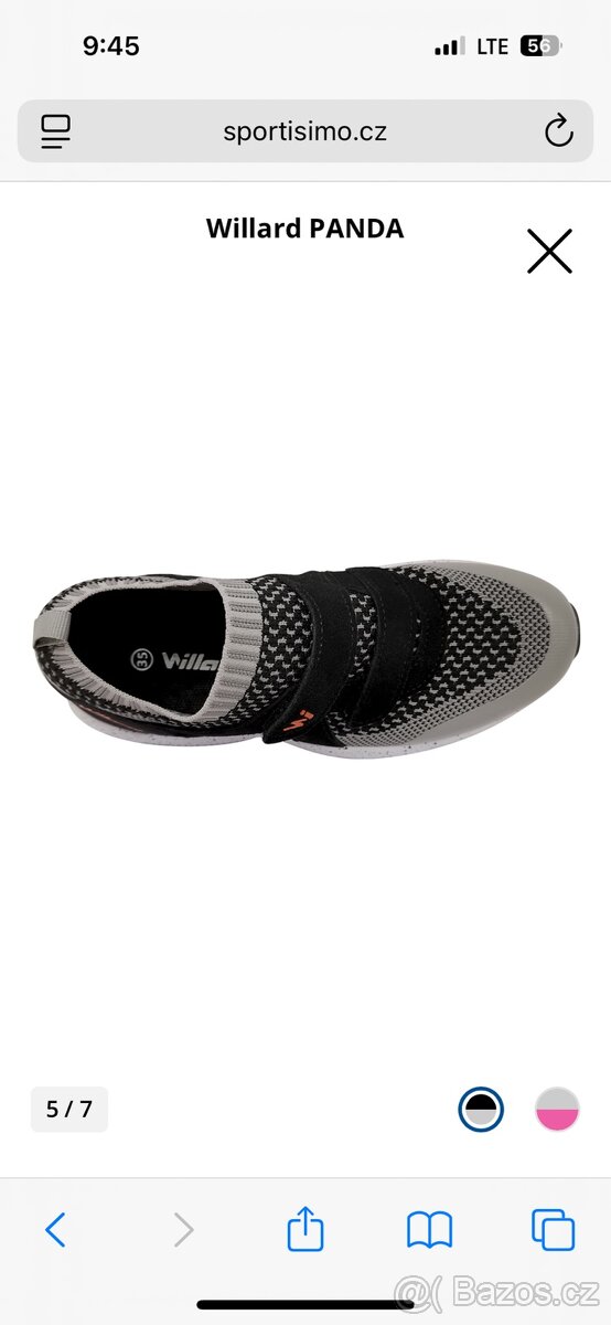 Dětská volnočasová obuv Willard PANDA, vel.27 - 4