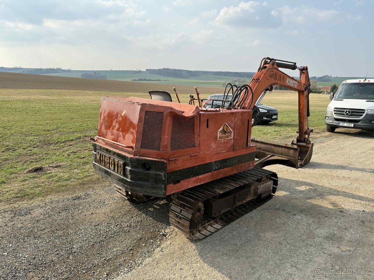 JAPONSKÝ MINIBAGR KUBOTA KH-15H 3300KG - 4