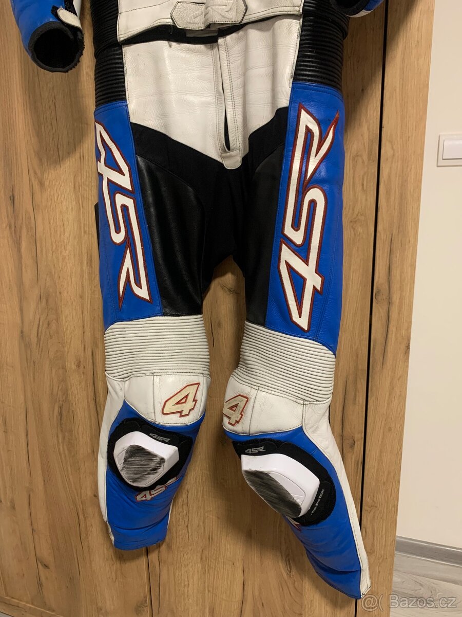 Dvoudílná kožená kombinéza 4SR vel. 50 - 4