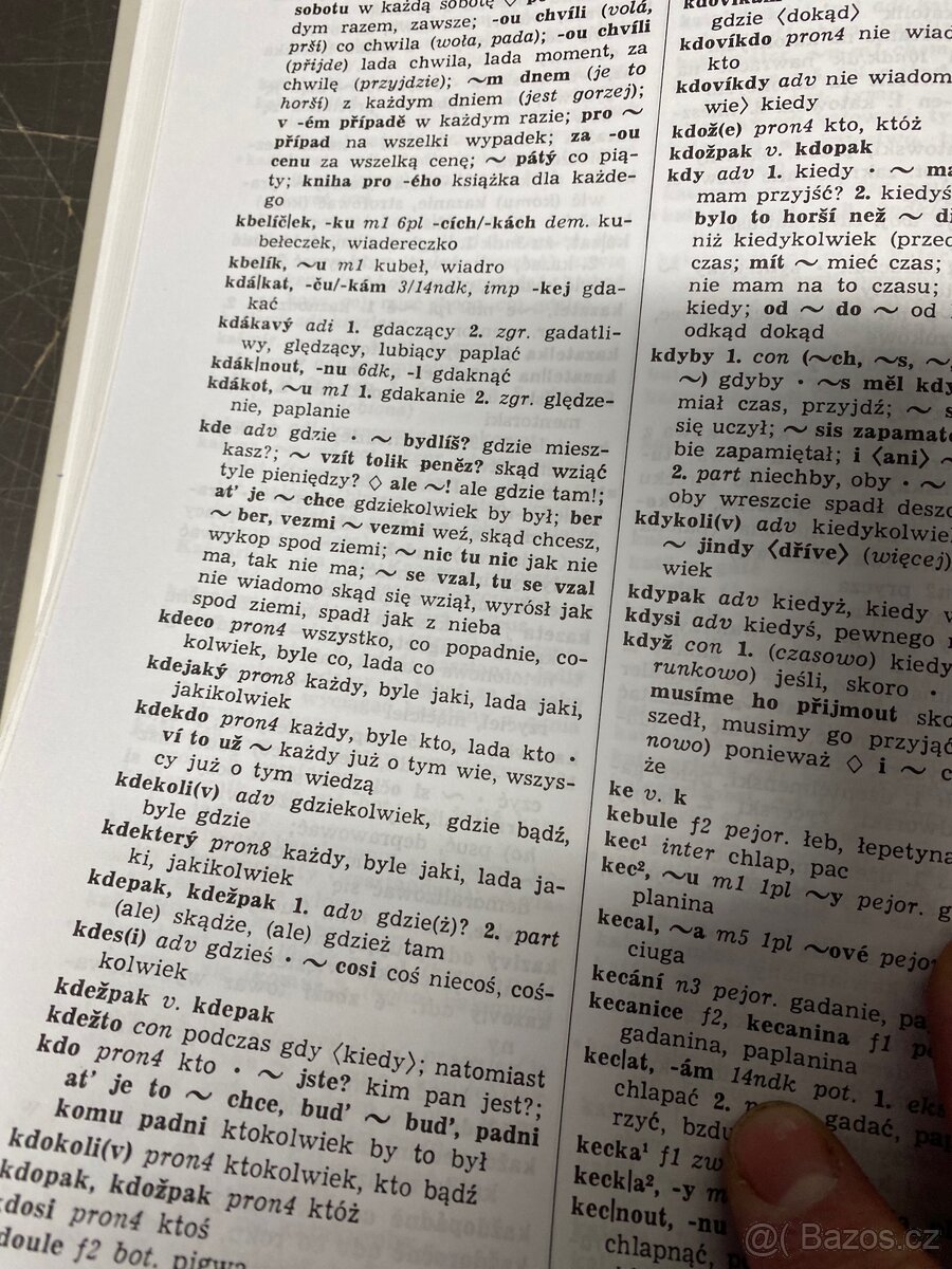 Slovnik česko-polský 1100 stran - 4